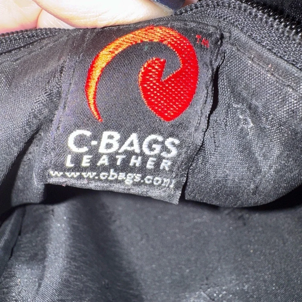 C bags leather backpack can also be shoulder bag. Tan